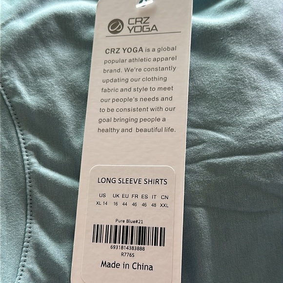 Pima Cotton Workout Long Sleeve - Picture 5 of 5